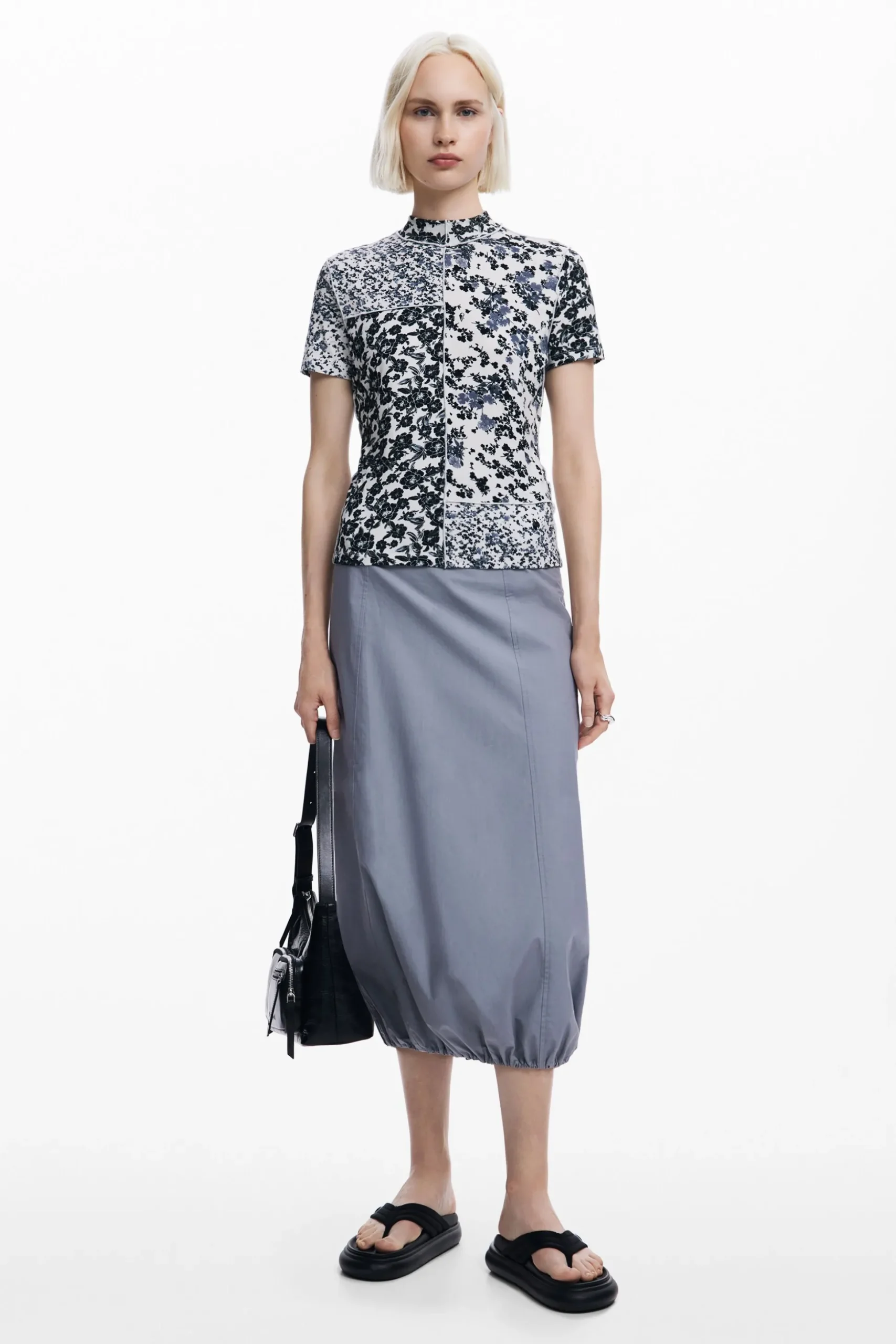 Camiseta patchy flores