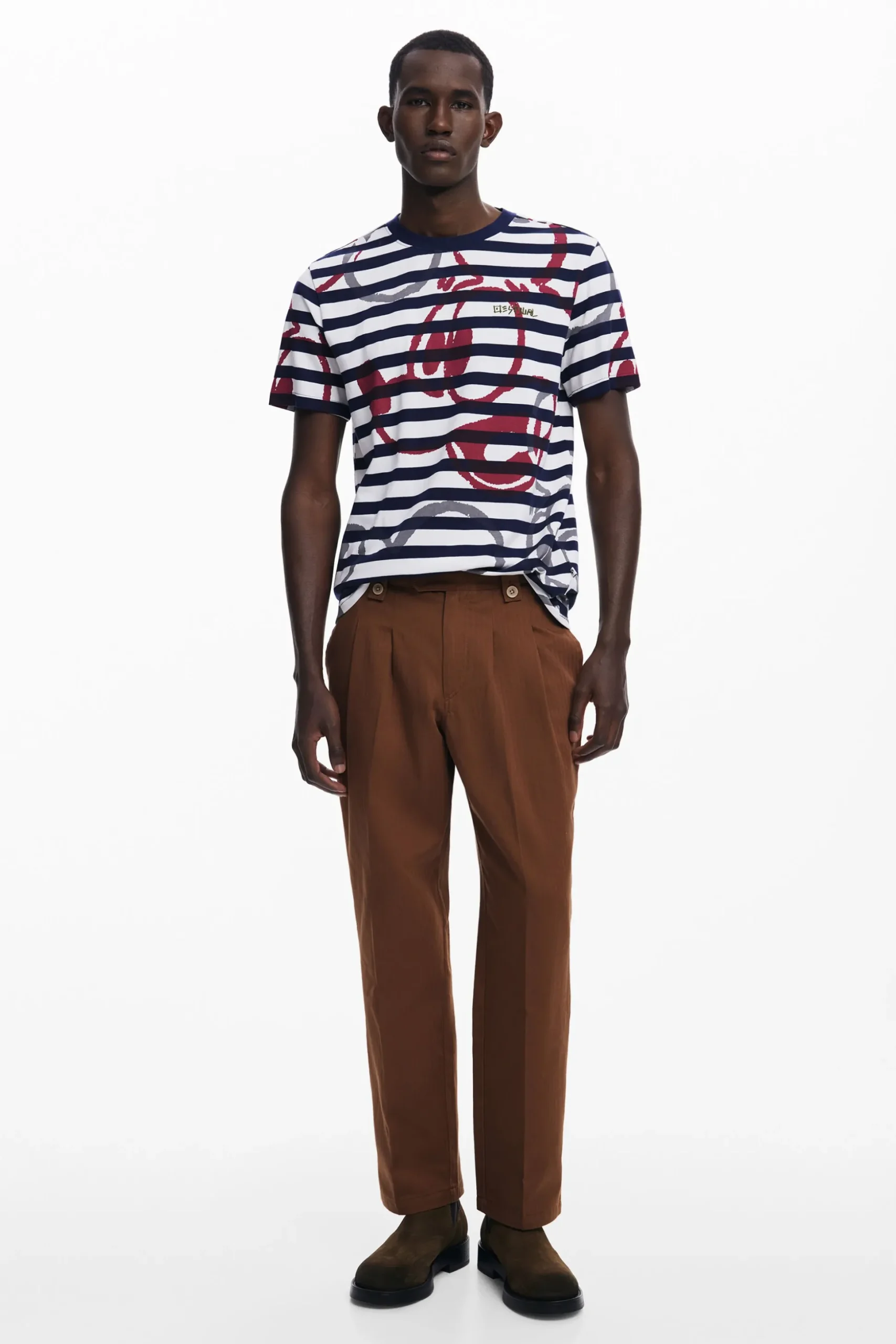 Camiseta rayas y Mickey