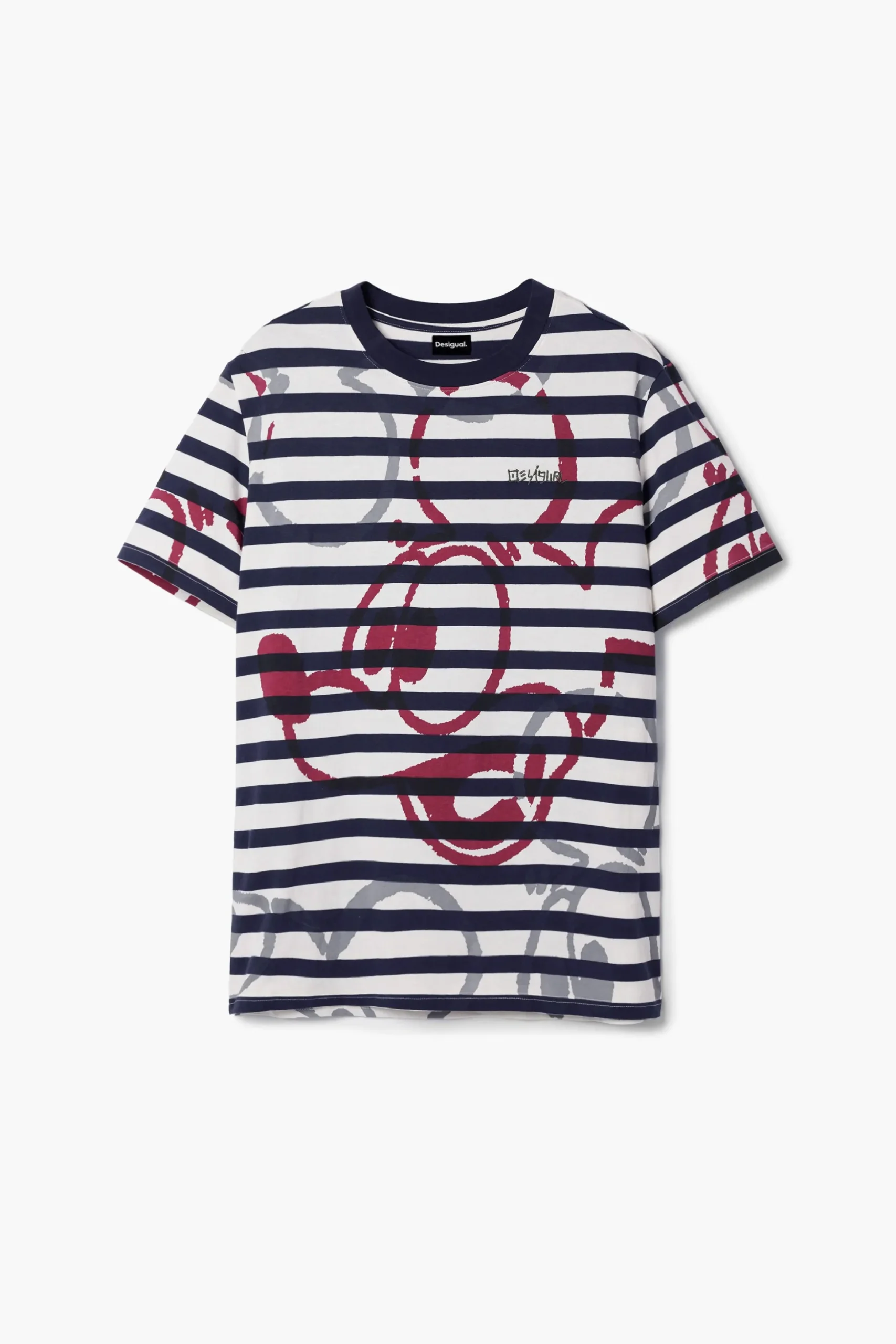 Camiseta rayas y Mickey