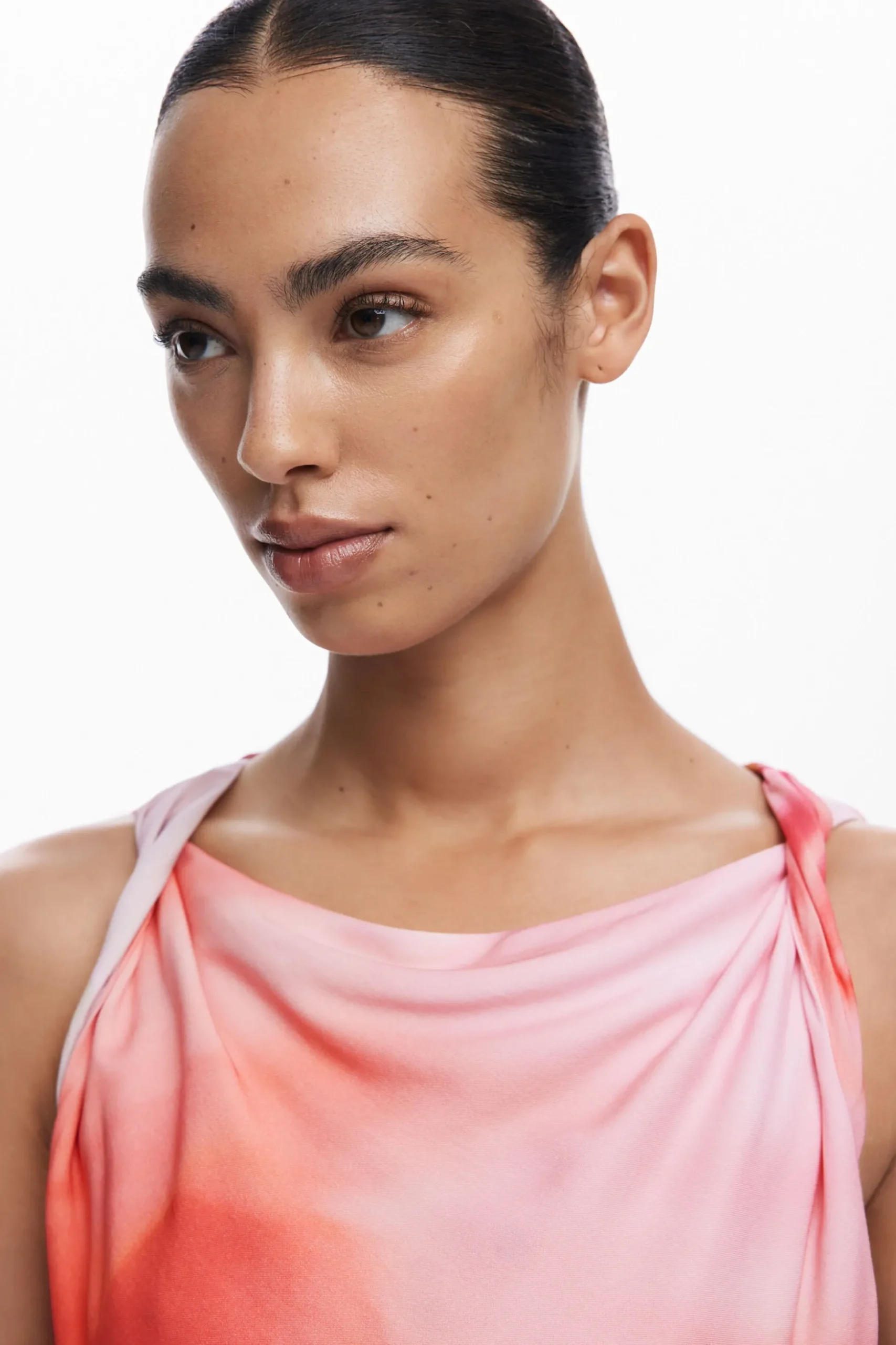 Camiseta tie-dye tirantes