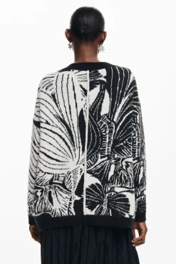 Cardigan estampado