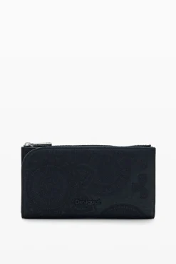 Cartera grande bordada
