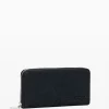 Cartera grande bordado flores