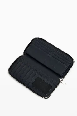 Cartera grande bordado flores