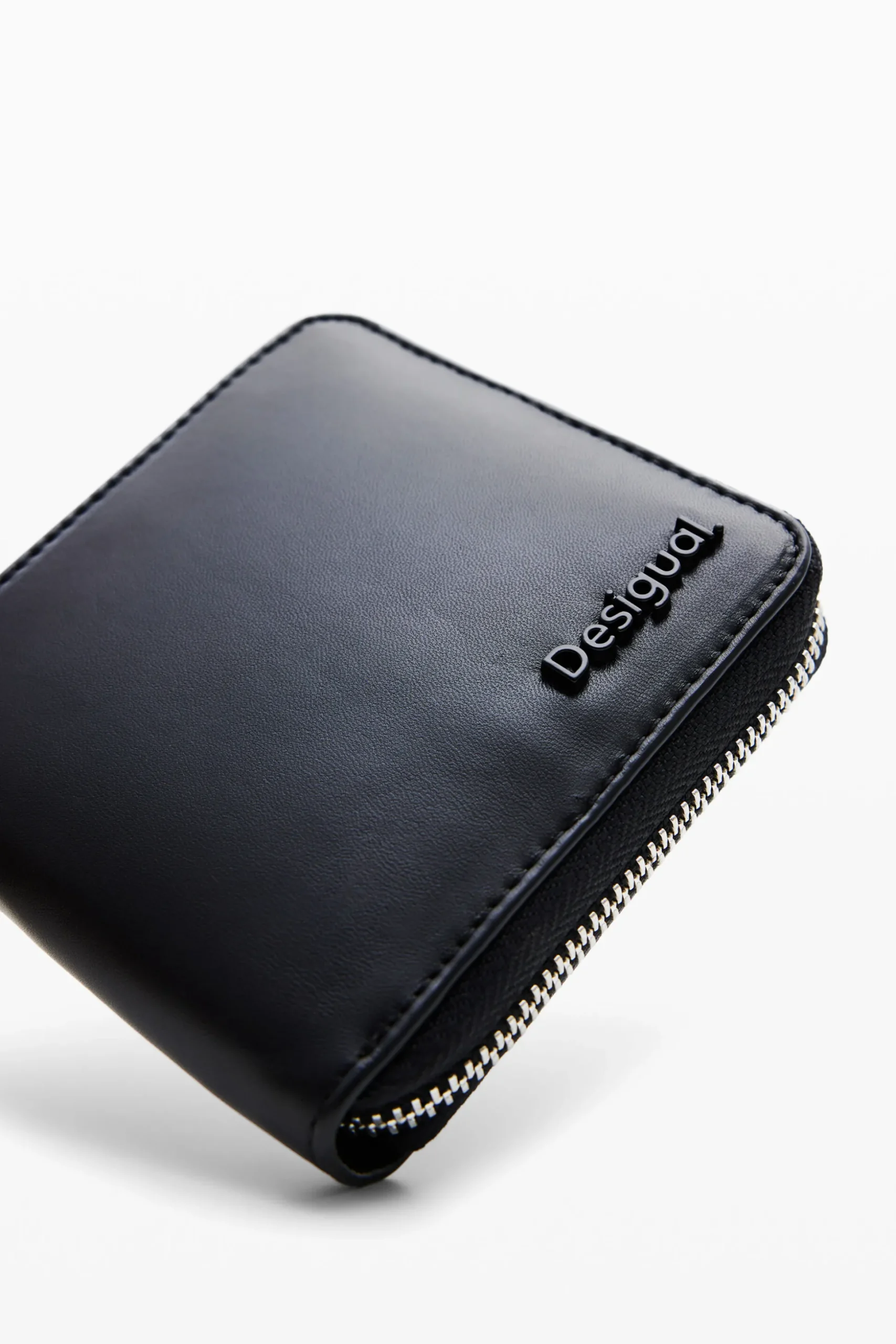 Cartera piel M acolchada