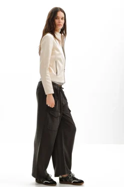 Cazadora biker slim