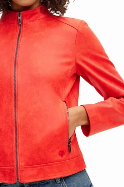 Cazadora biker slim