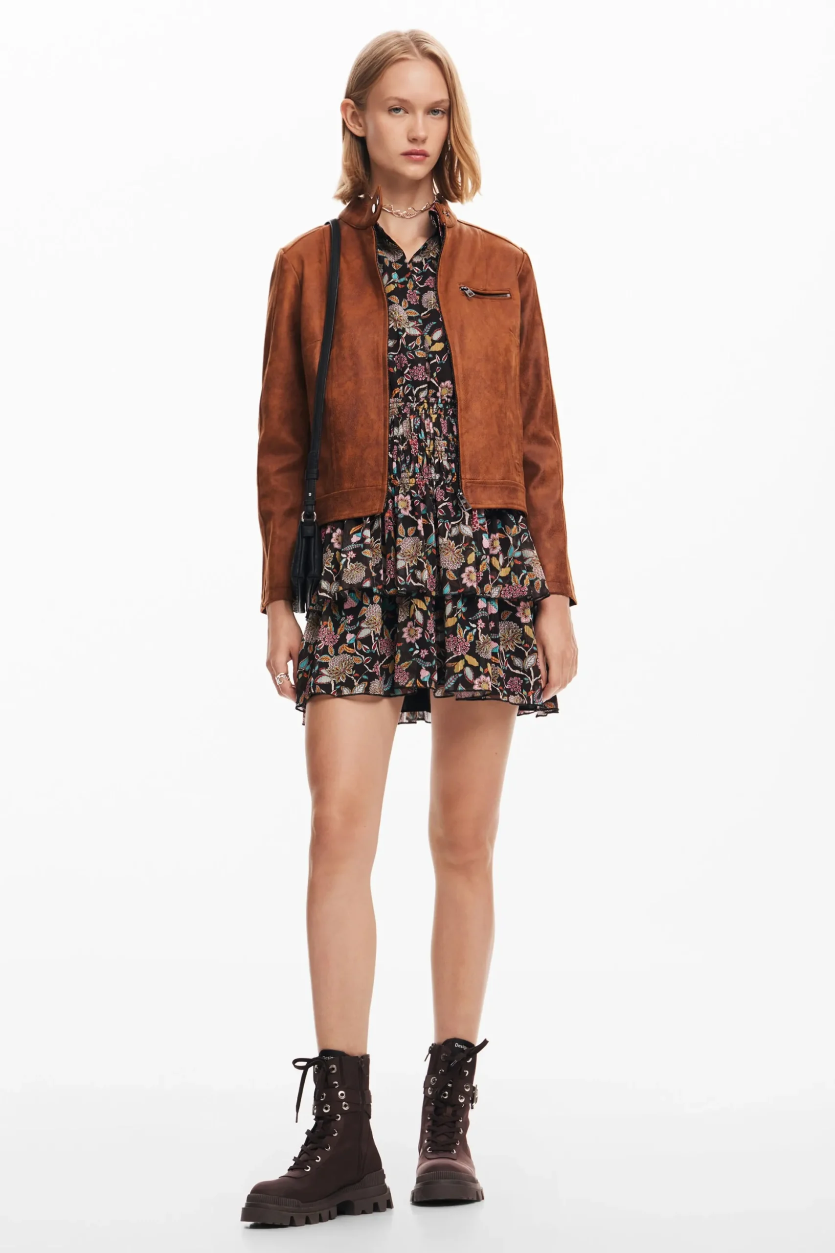 Chaqueta biker regular