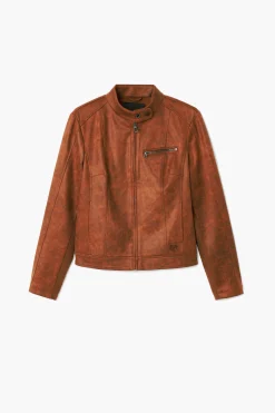 Chaqueta biker regular