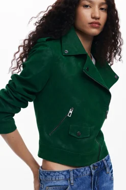 Chaqueta biker textura