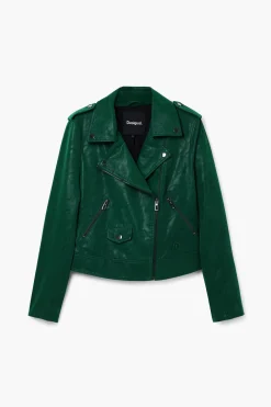 Chaqueta biker textura