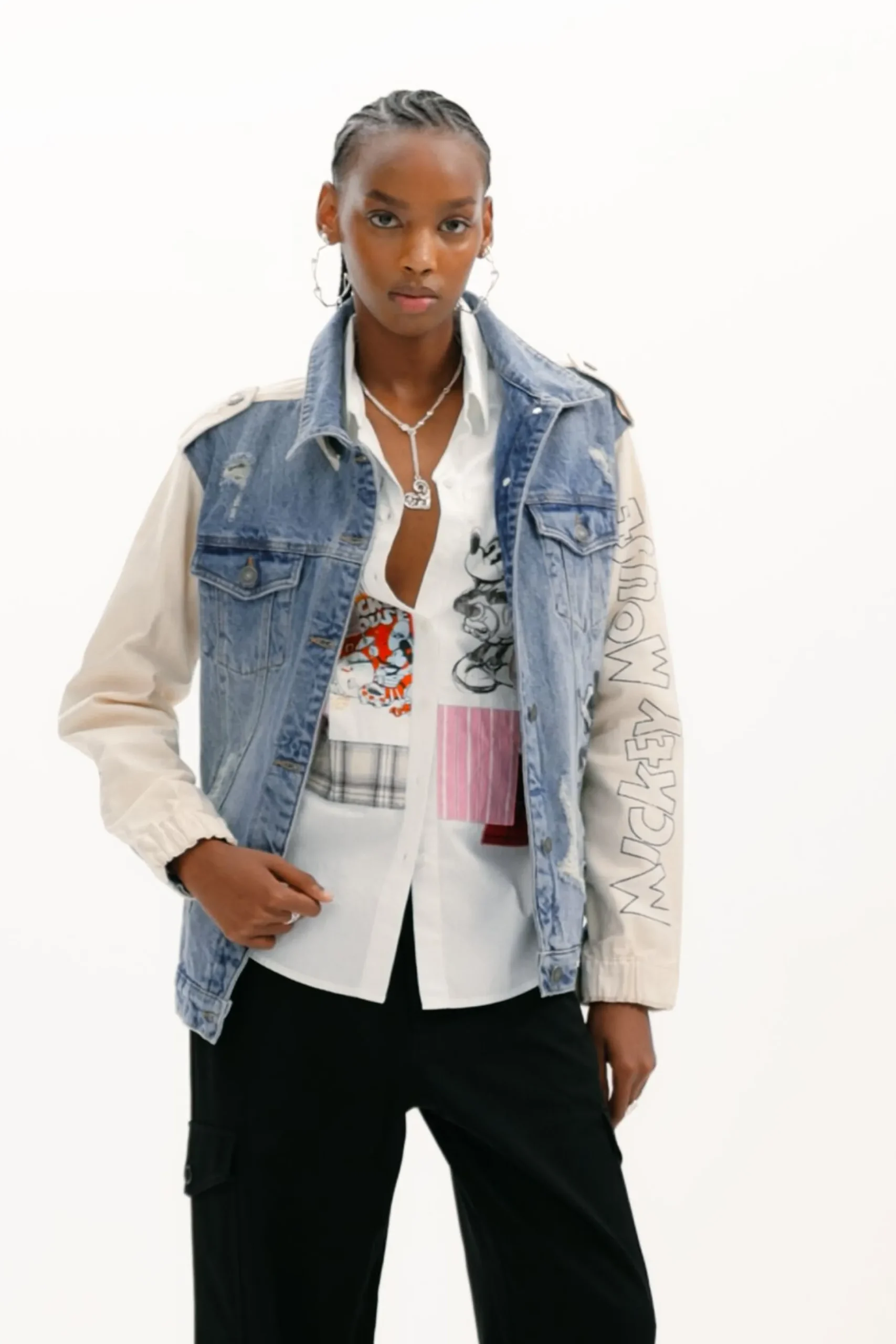 Chaqueta parka Mickey Mouse