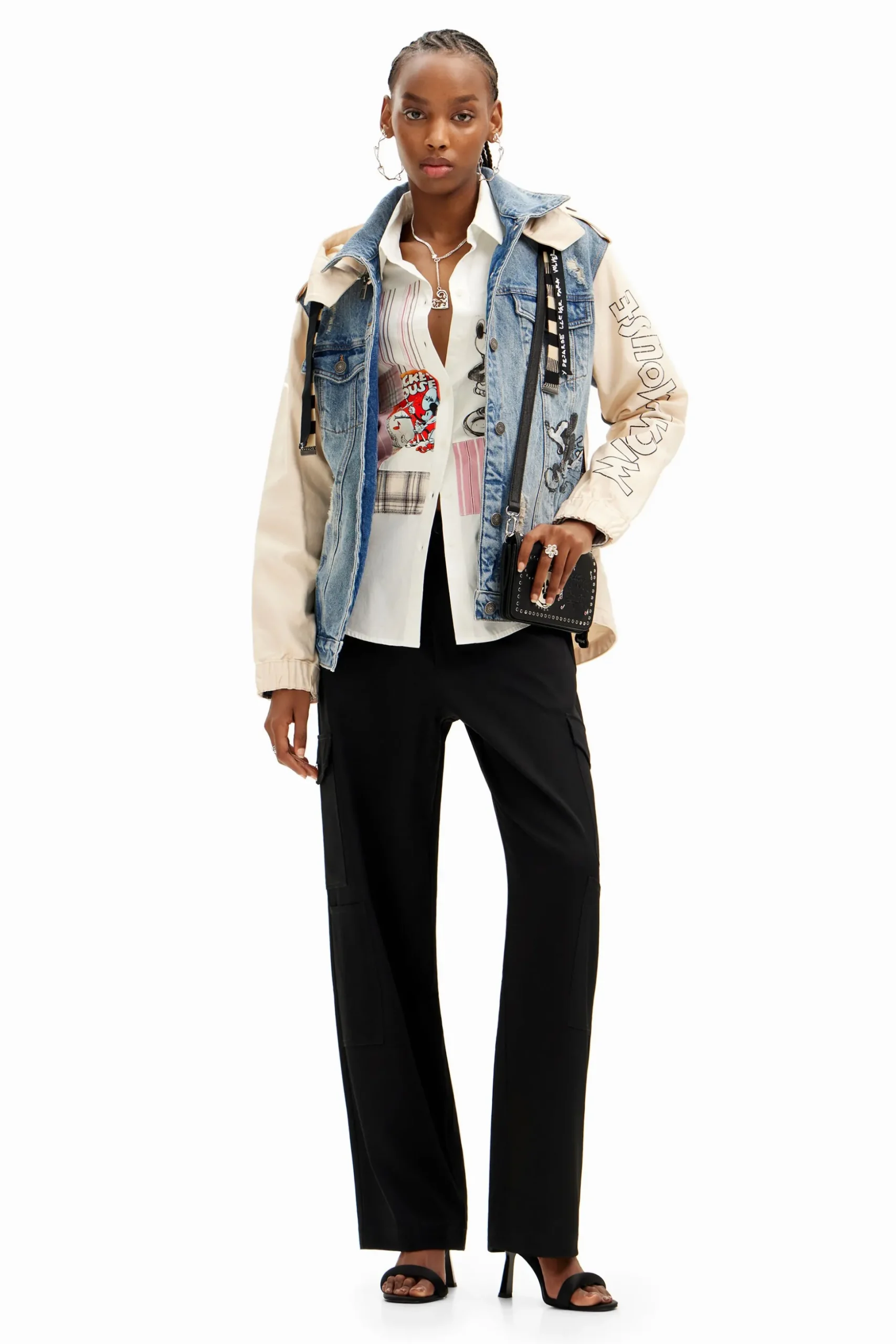 Chaqueta parka Mickey Mouse