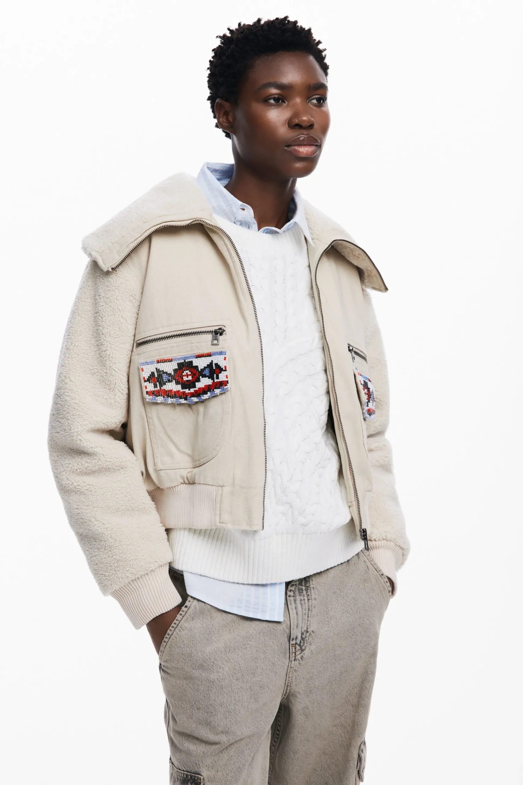 Chaqueta trucker