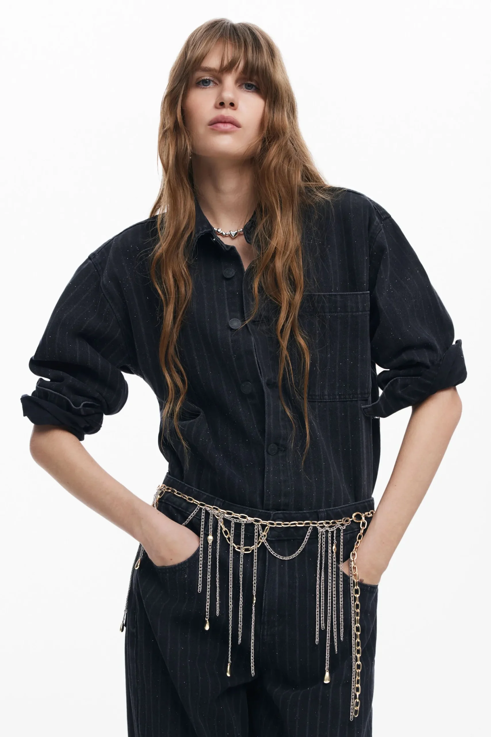 Chaqueta trucker denim