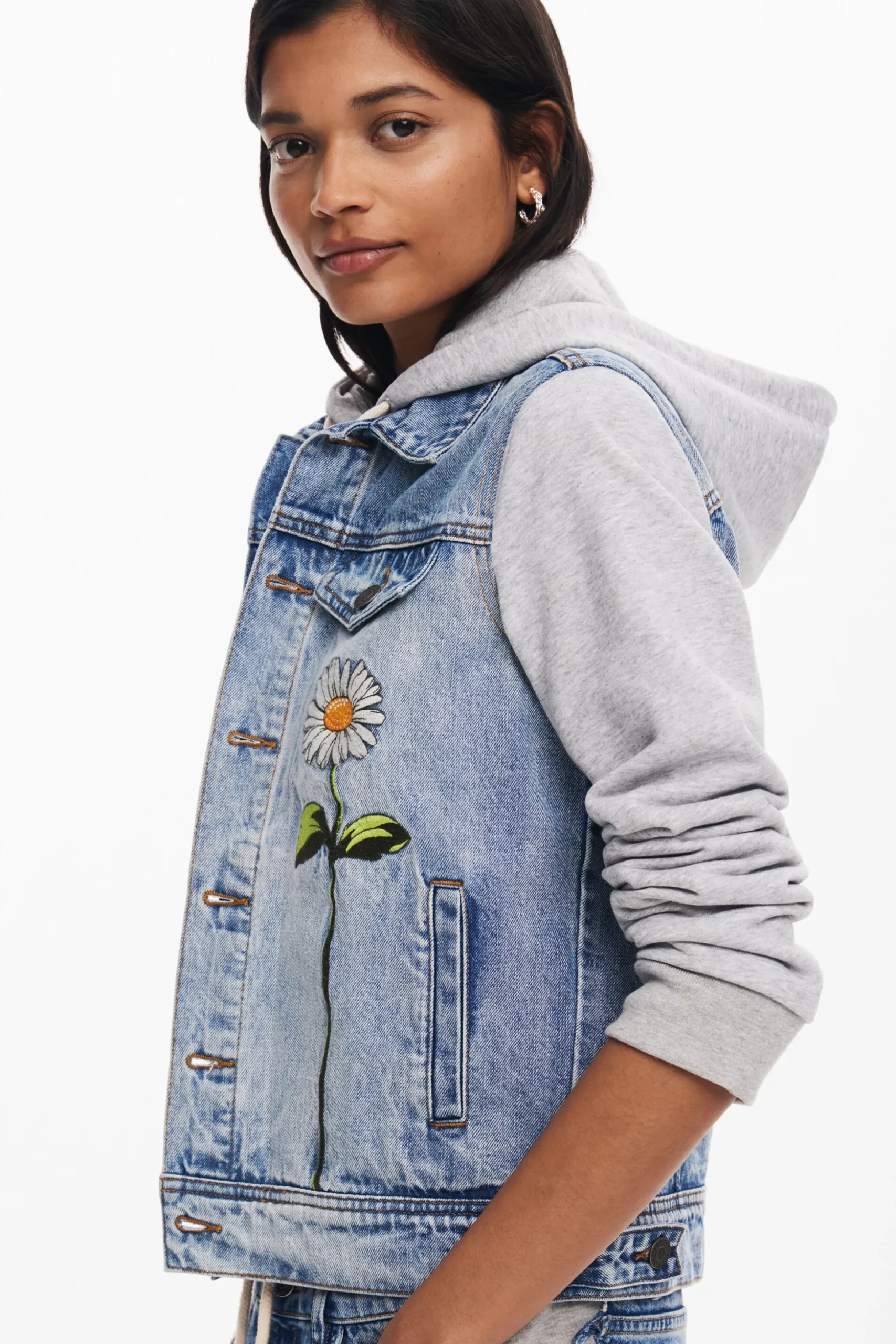 Chaqueta vaquera trucker