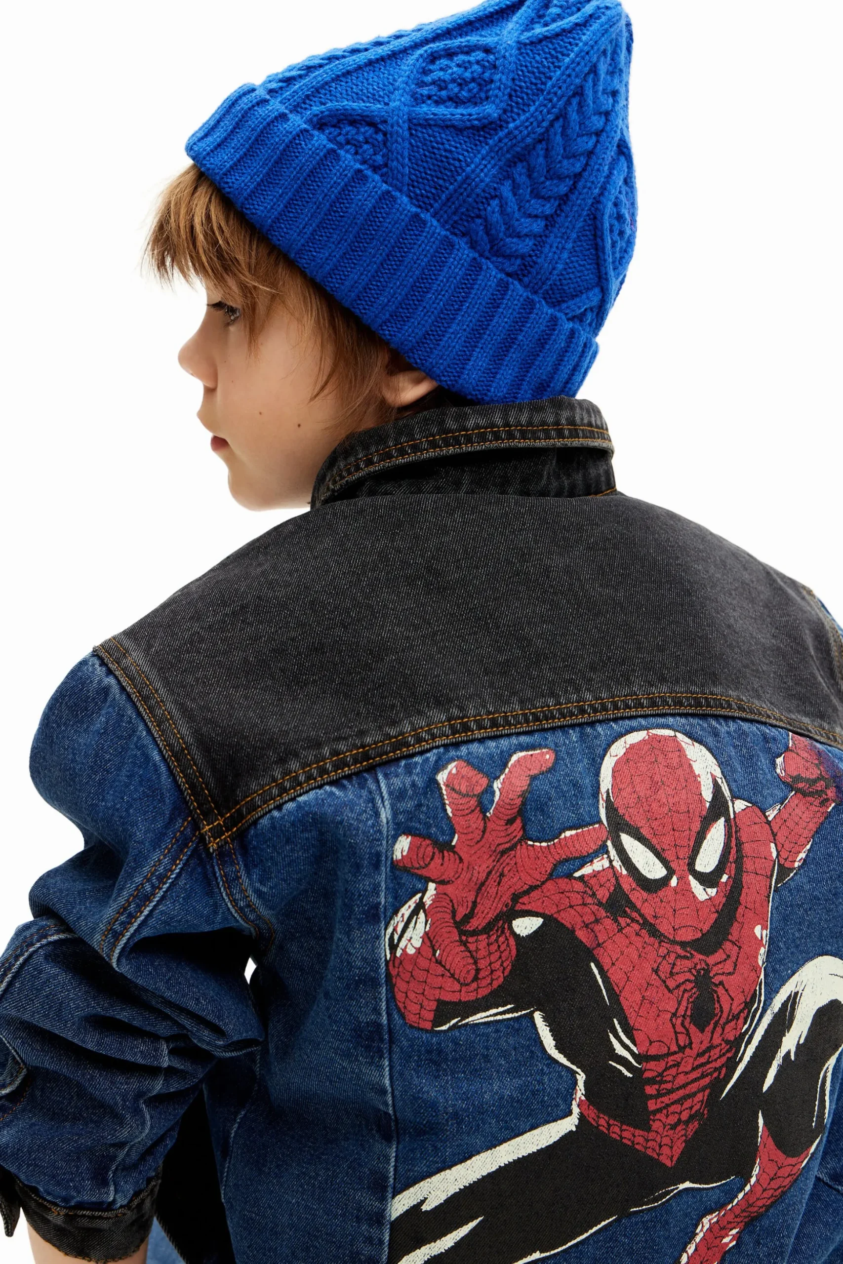 Chaqueta vaquera trucker Spiderman