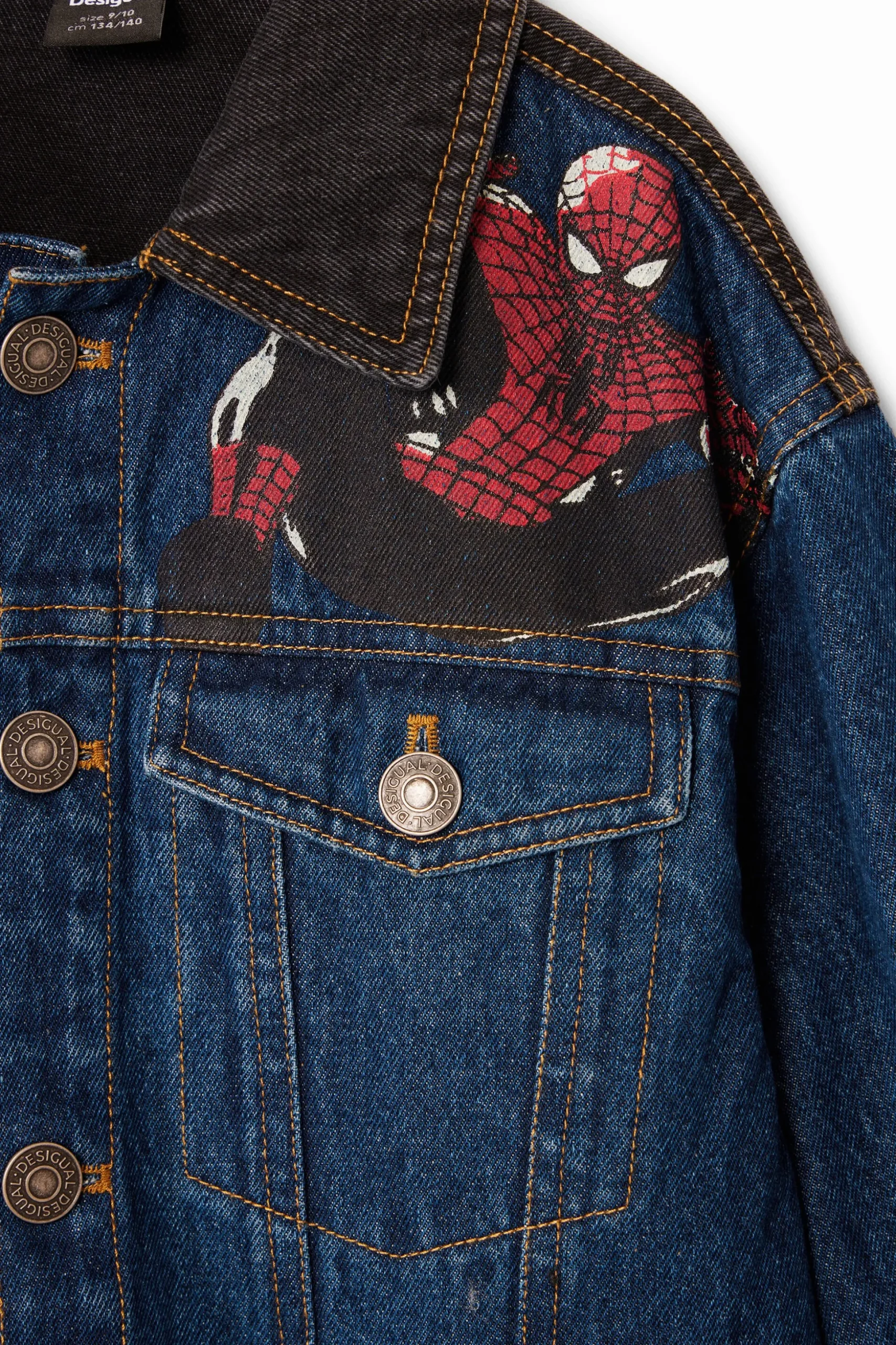 Chaqueta vaquera trucker Spiderman