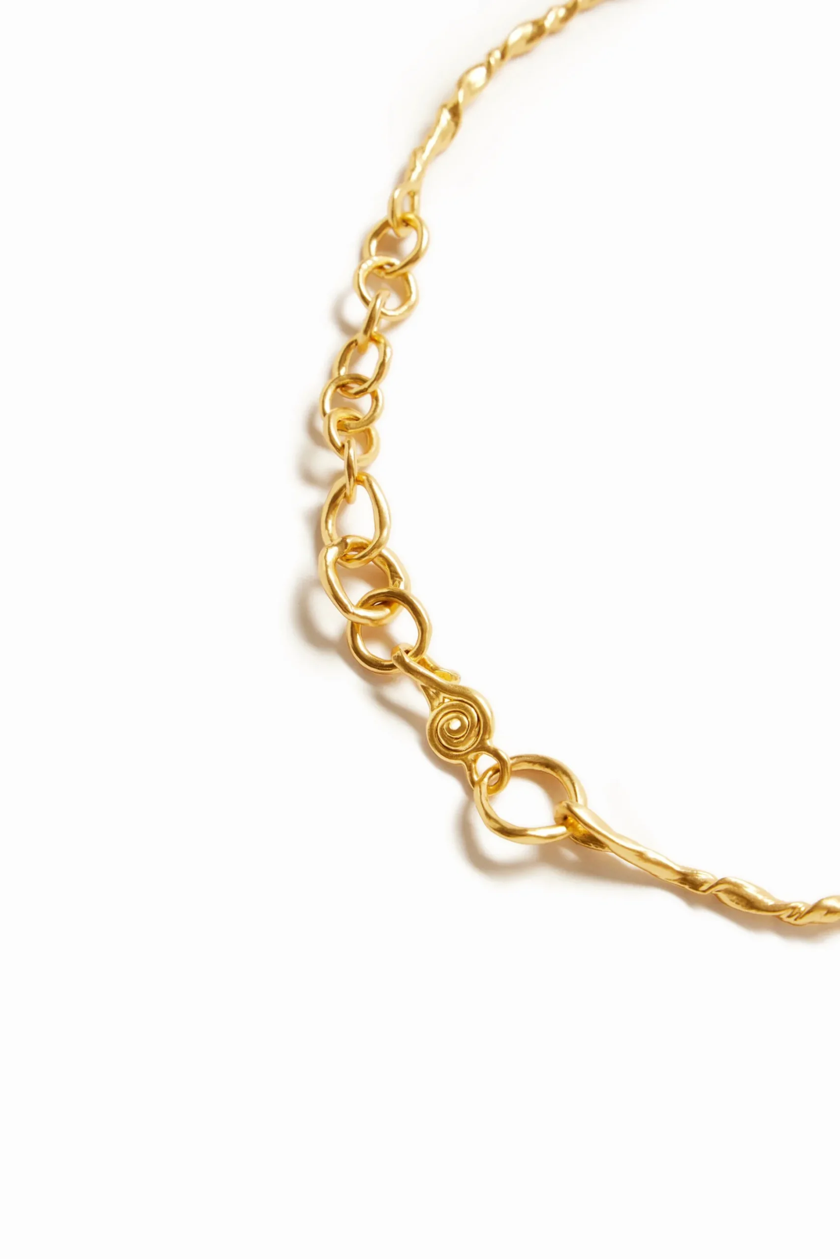 Choker mensaje estrecho baño oro Zalio