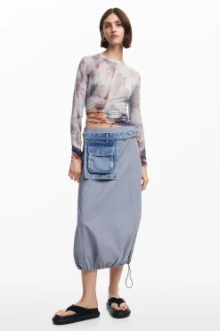 Falda parachute
