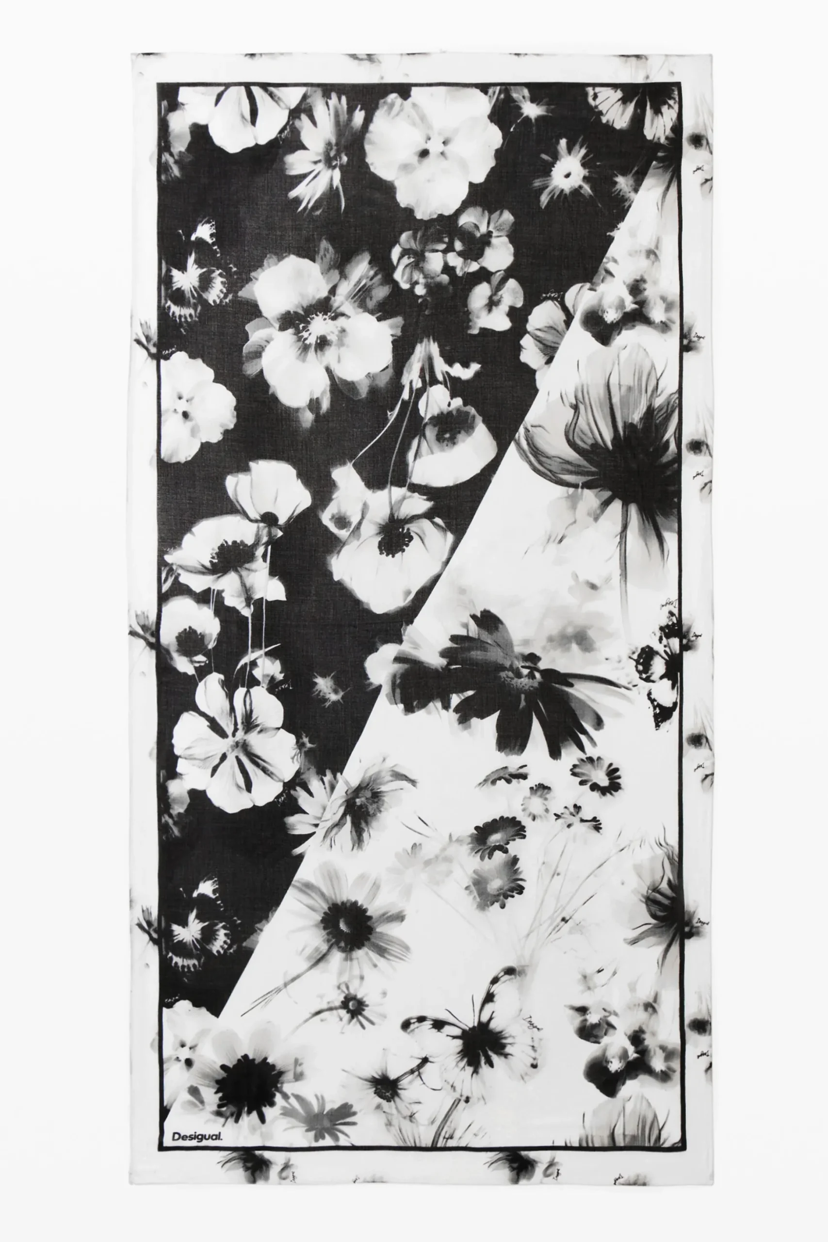Foulard flores