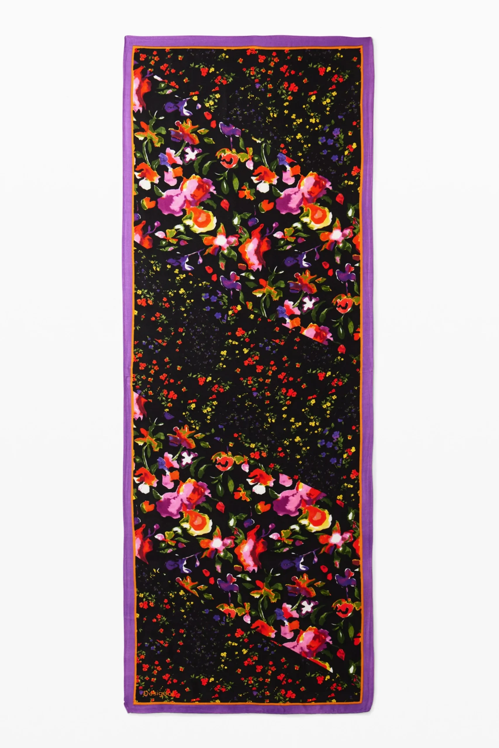 Foulard flores