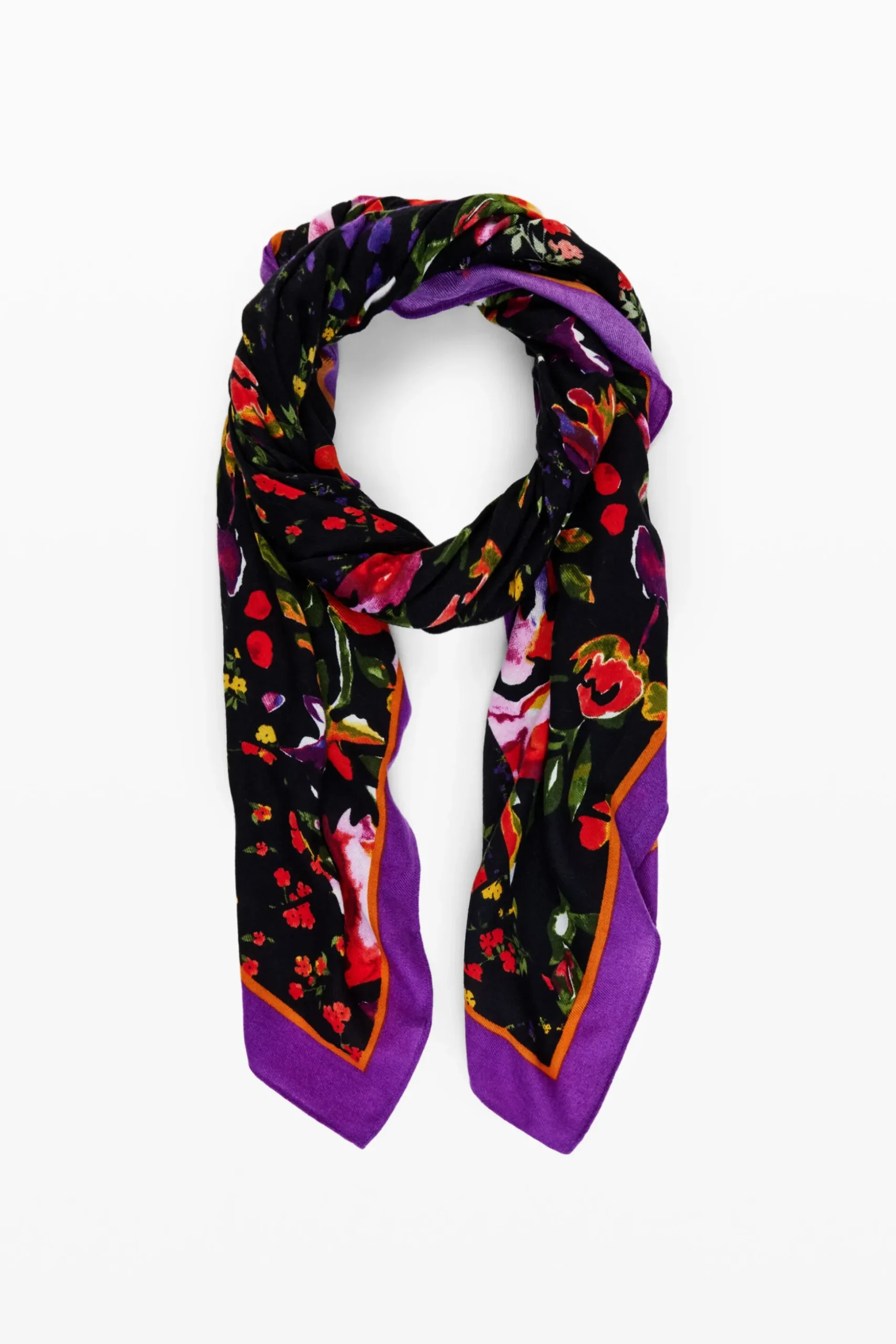 Foulard flores
