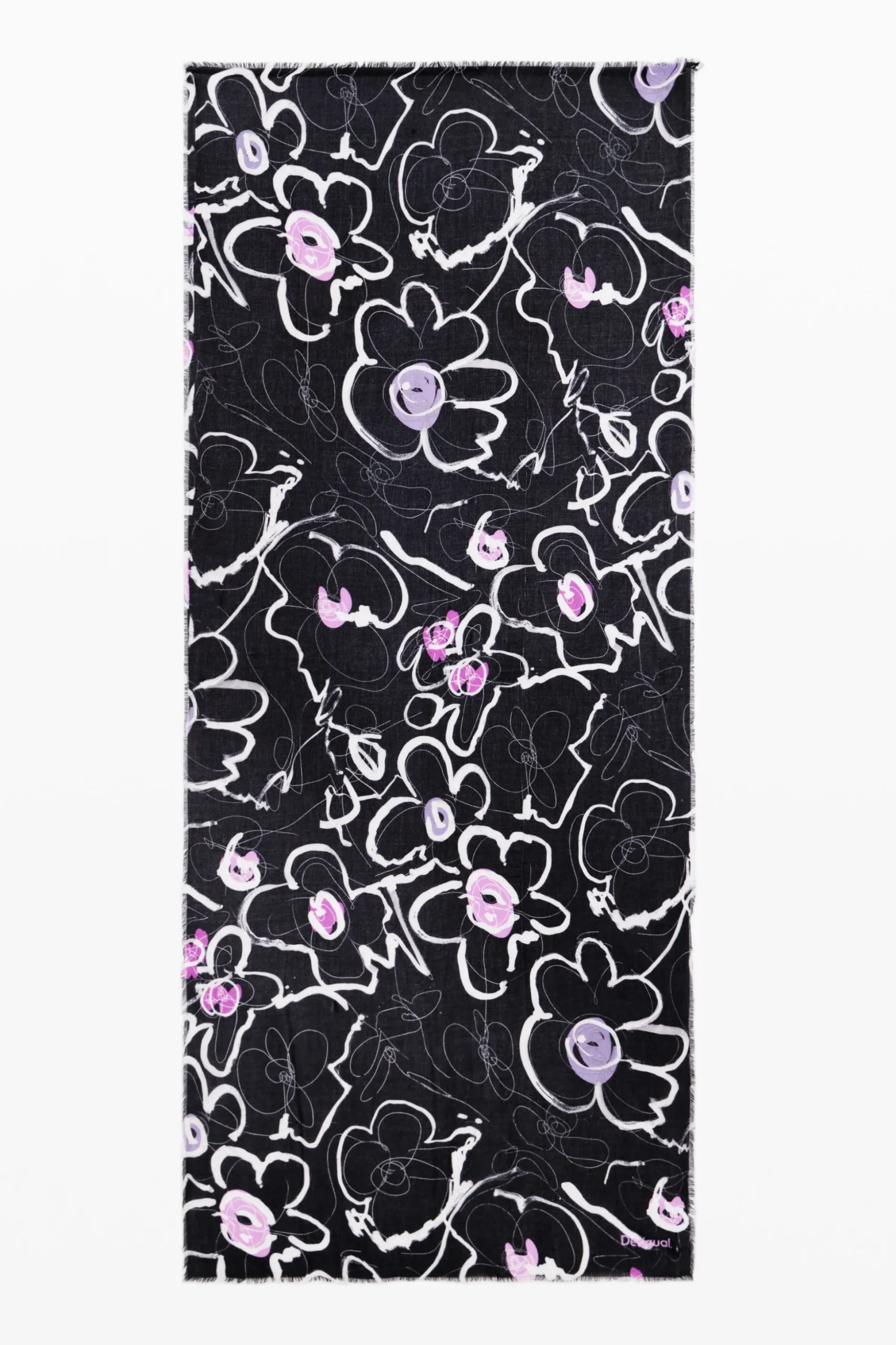 Foulard flores