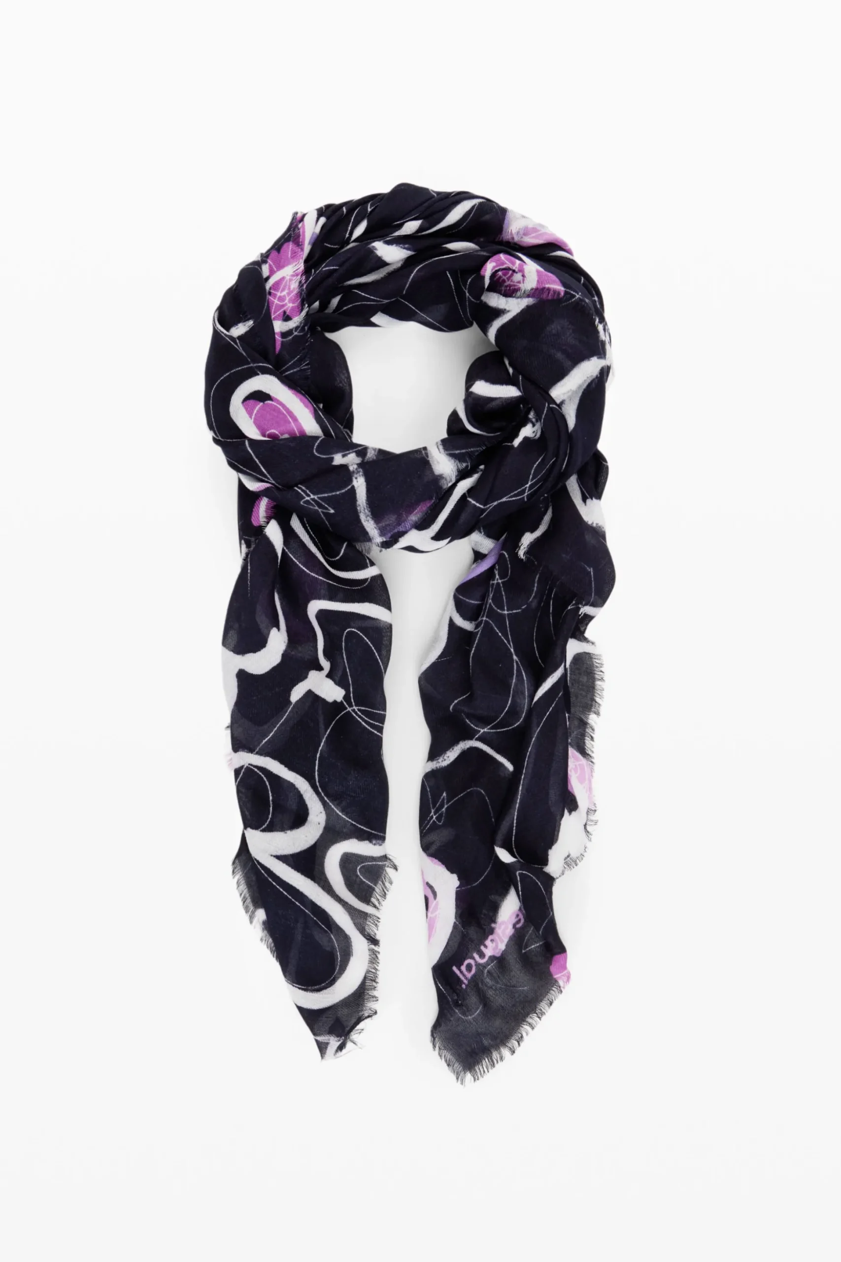 Foulard flores