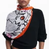 Foulard flores