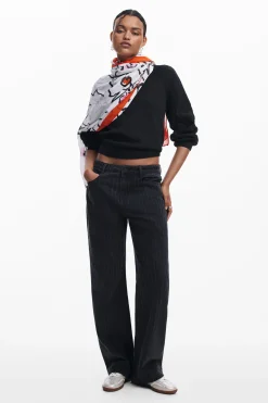 Foulard flores