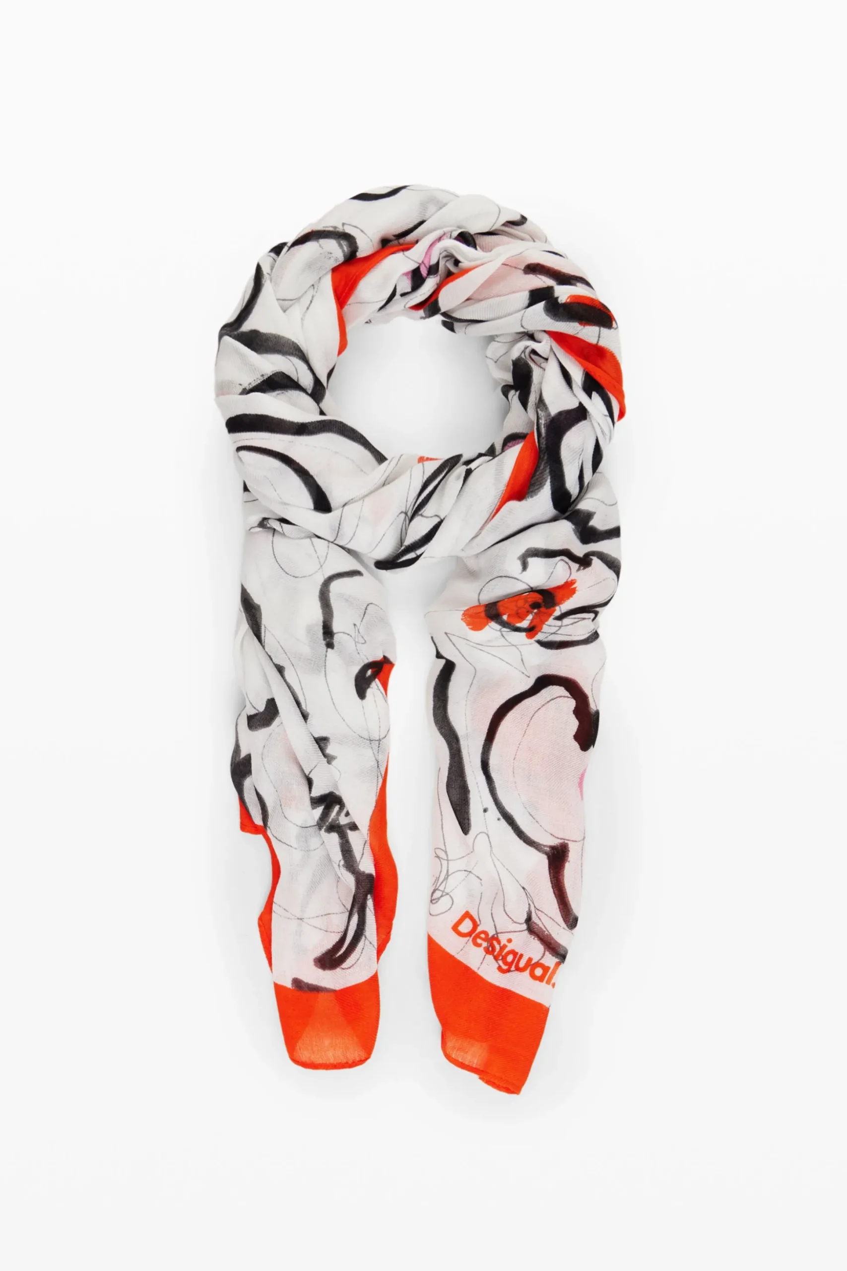 Foulard flores