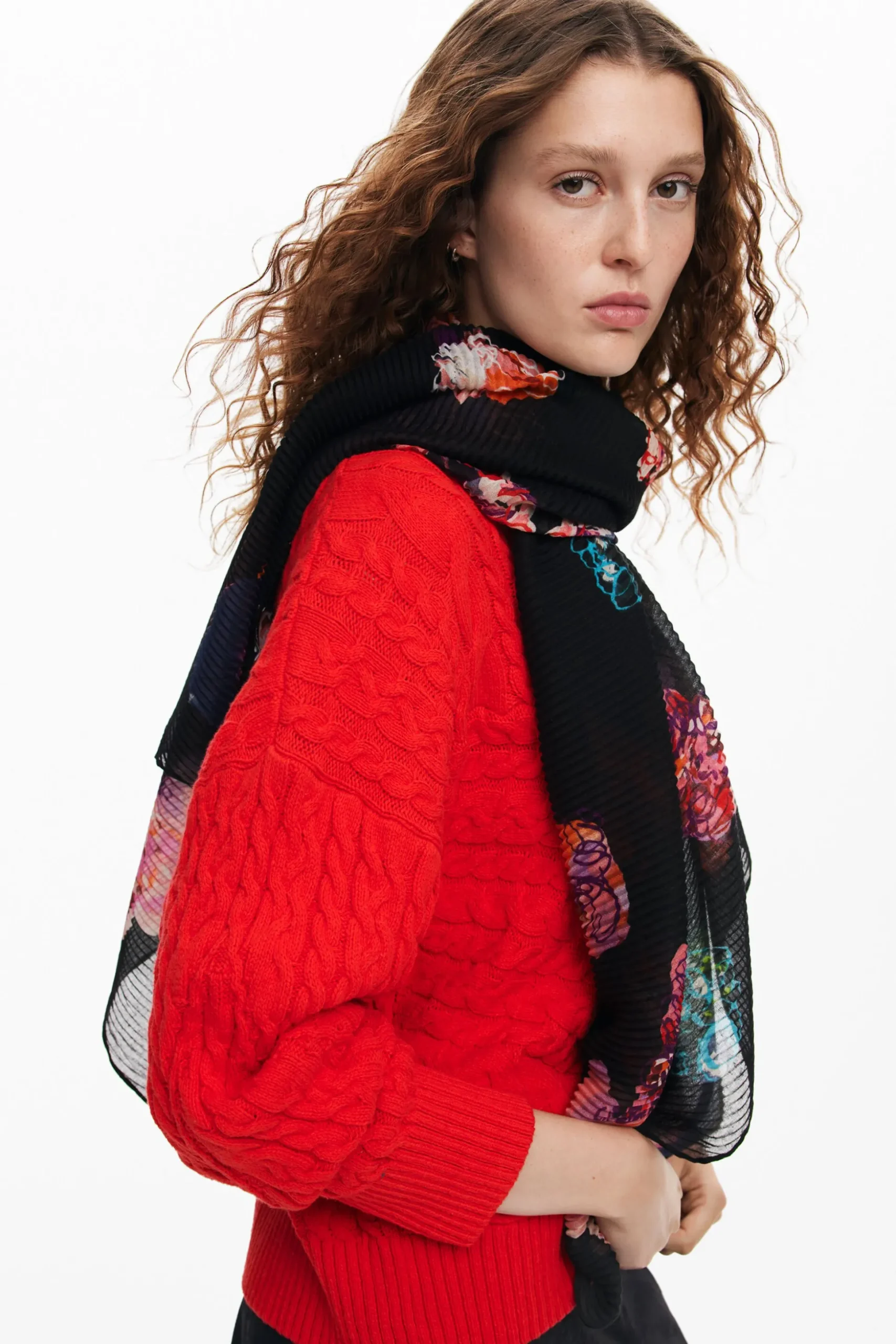 Foulard flores M. Christian Lacroix