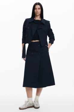 Gabardina desmontable