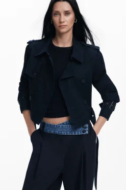 Gabardina desmontable
