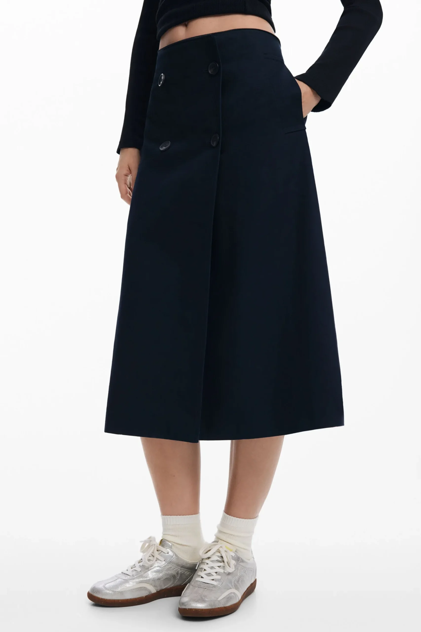 Gabardina desmontable