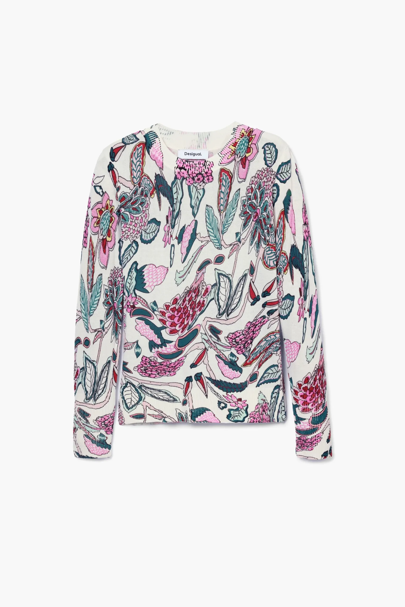 Jersey detalles flores