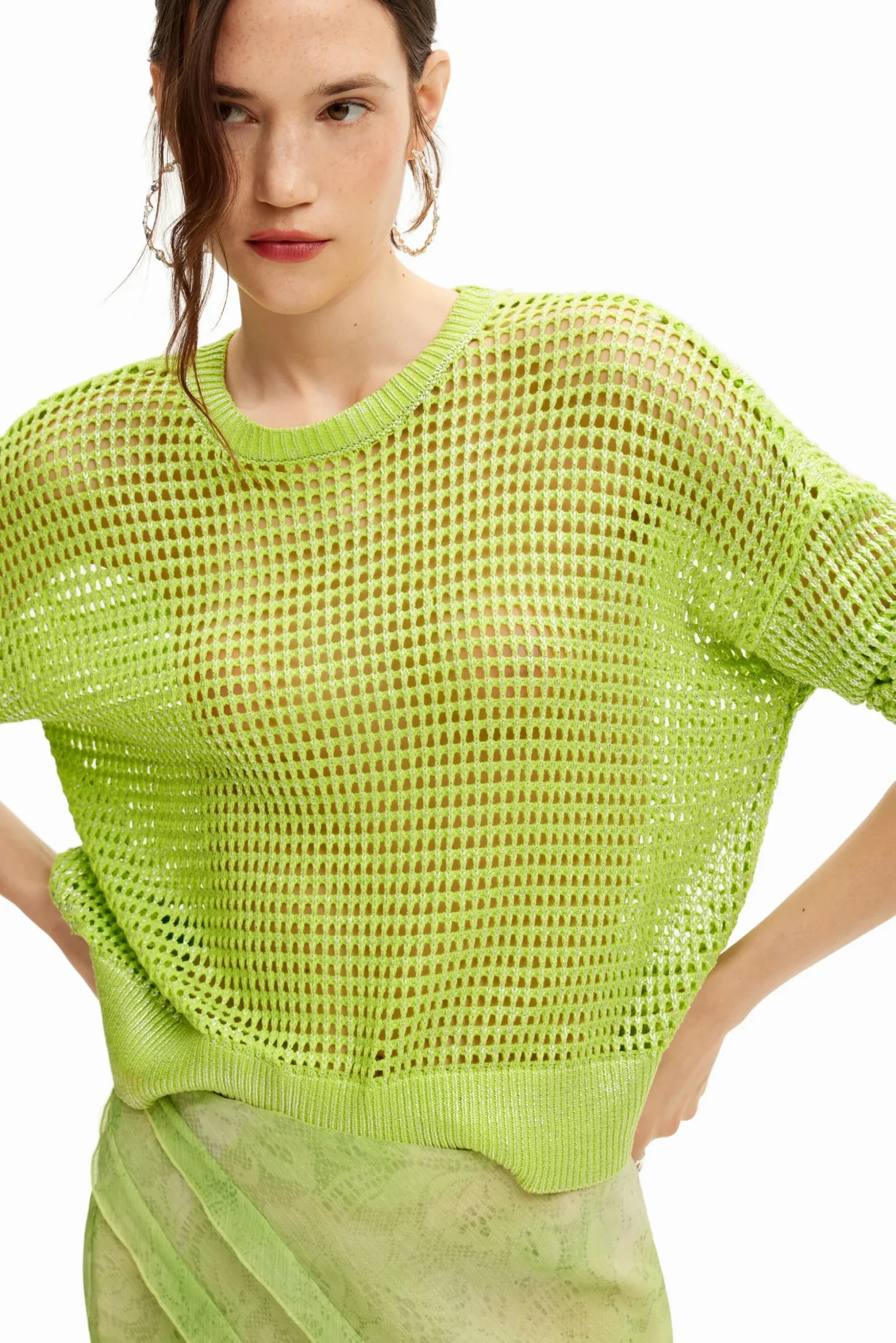 Jersey textura punto