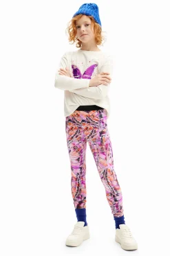 Leggings alas de mariposa