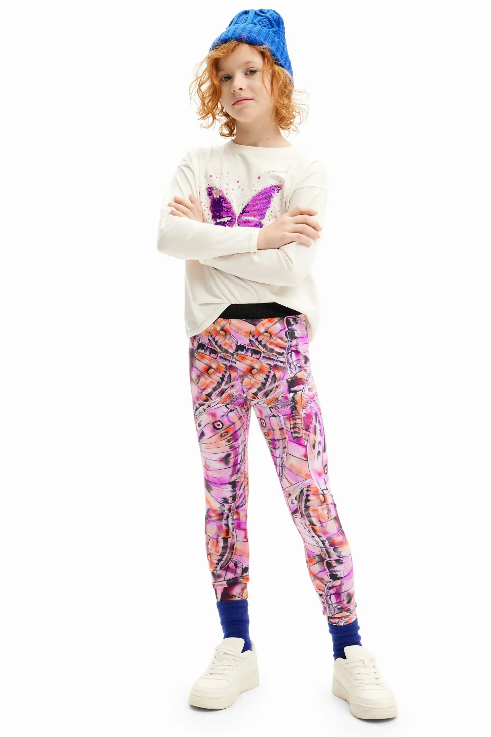 Leggings alas de mariposa