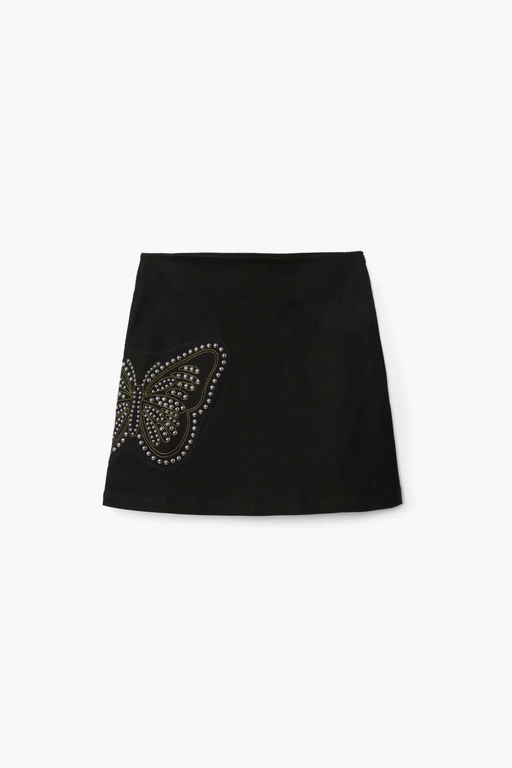 Minifalda slim mariposa