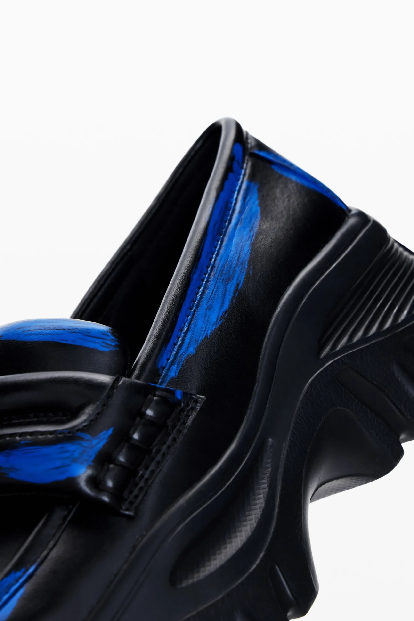 Mocasines chunky cuero