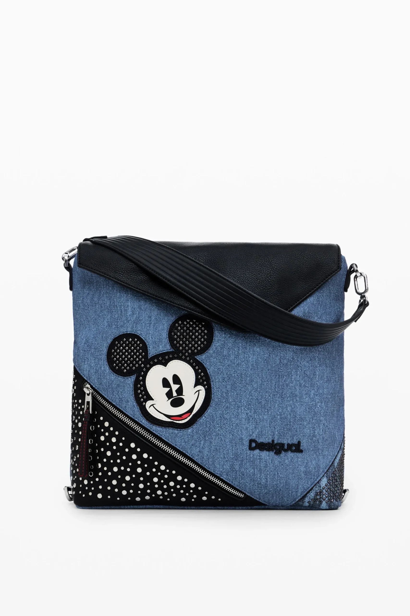 Mochila L denim Mickey