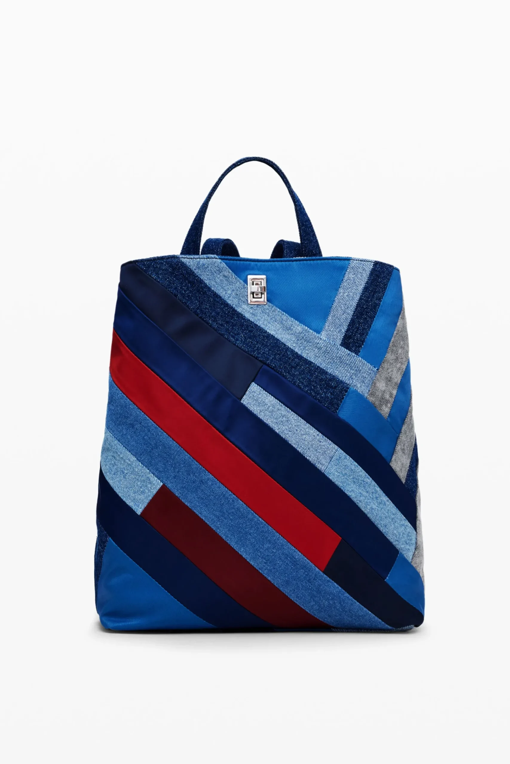 Mochila parches denim