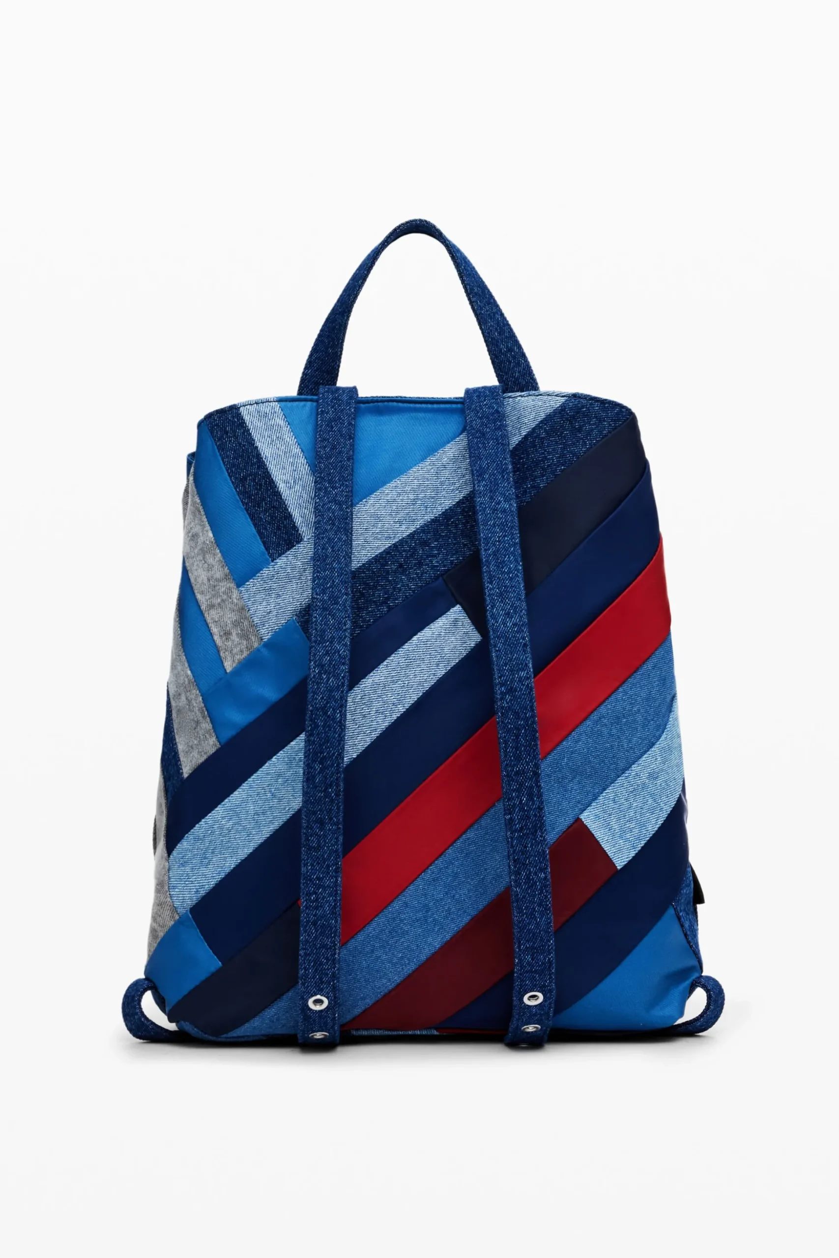 Mochila parches denim