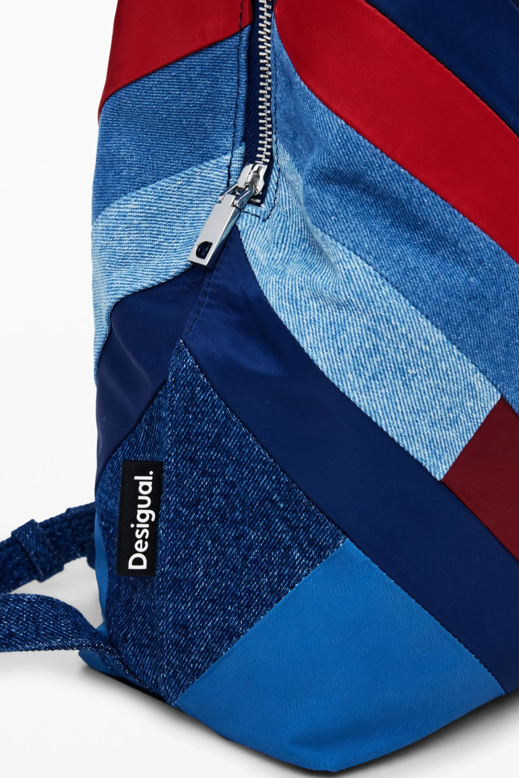 Mochila parches denim