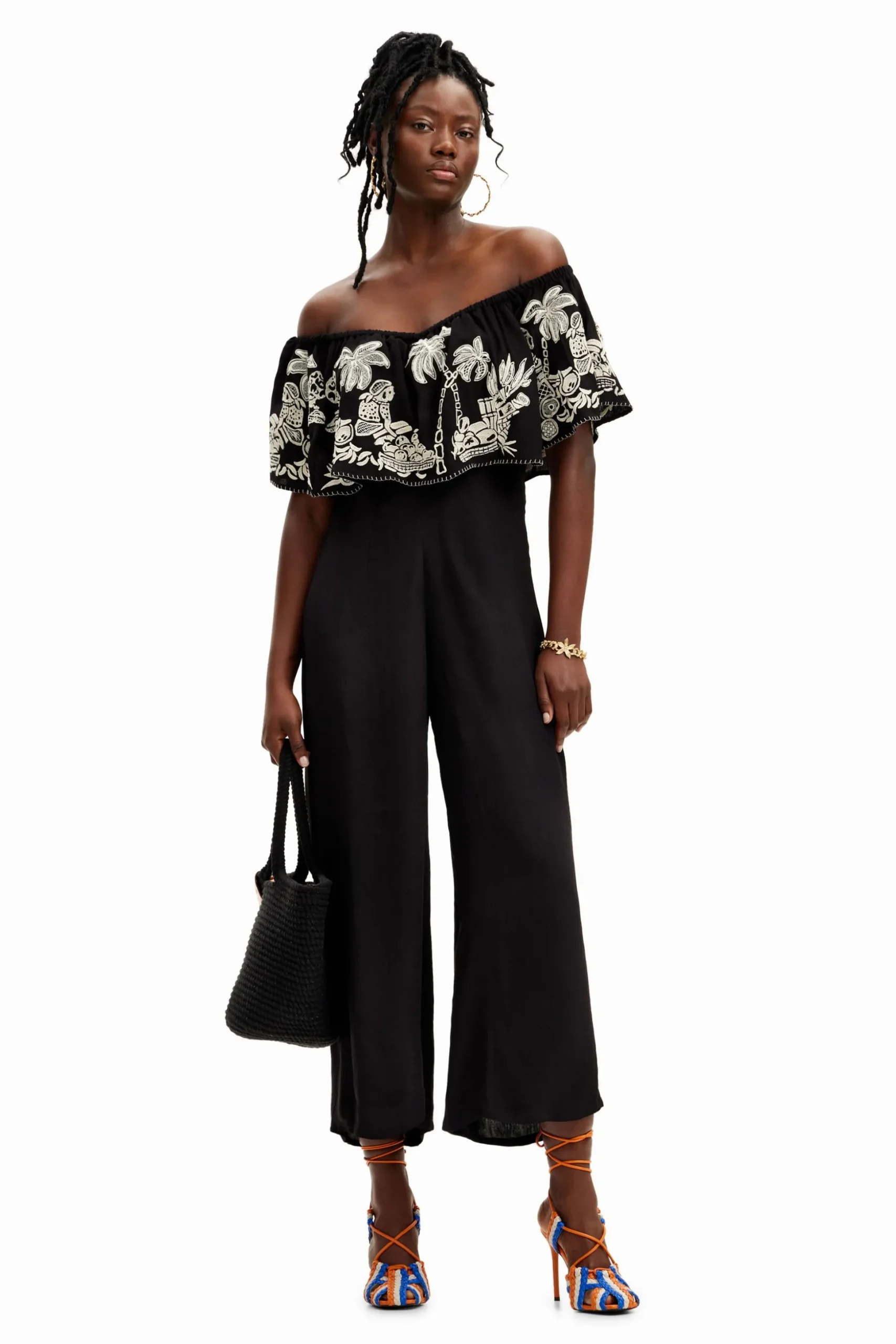 Mono midi palmeras Stella Jean