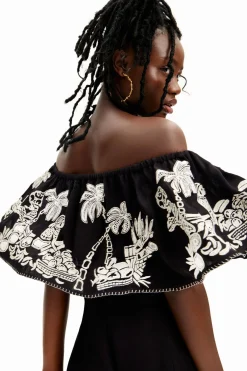 Mono midi palmeras Stella Jean