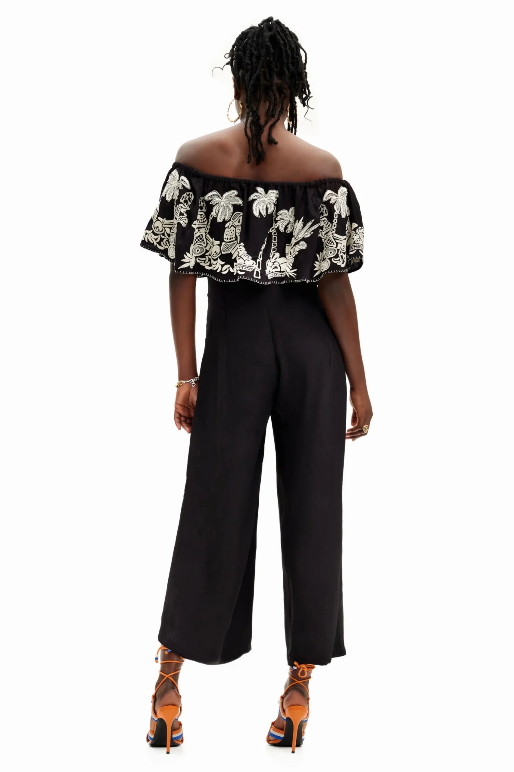 Mono midi palmeras Stella Jean