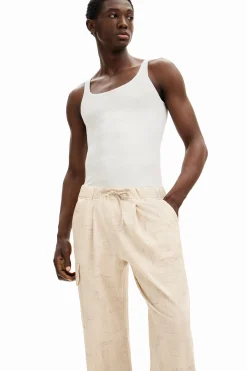 Pantalón cargo estampado